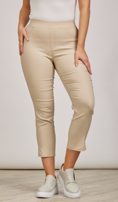 Mudflower Super Soft Pull On Crop Trousers